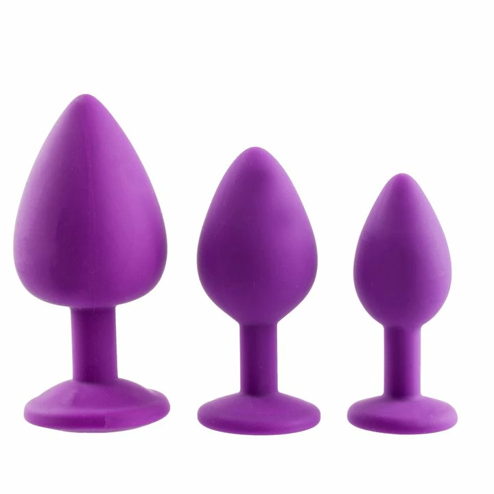 Promo 𧨠Bondara&Sex Bejewelled Purple Silicone Butt Plug ? 2.5, 3 Or 3.5 Inch π 4 Promo 𧨠Bondara&Sex Bejewelled Purple Silicone Butt Plug ? 2.5, 3 Or 3.5 Inch π - Image 2