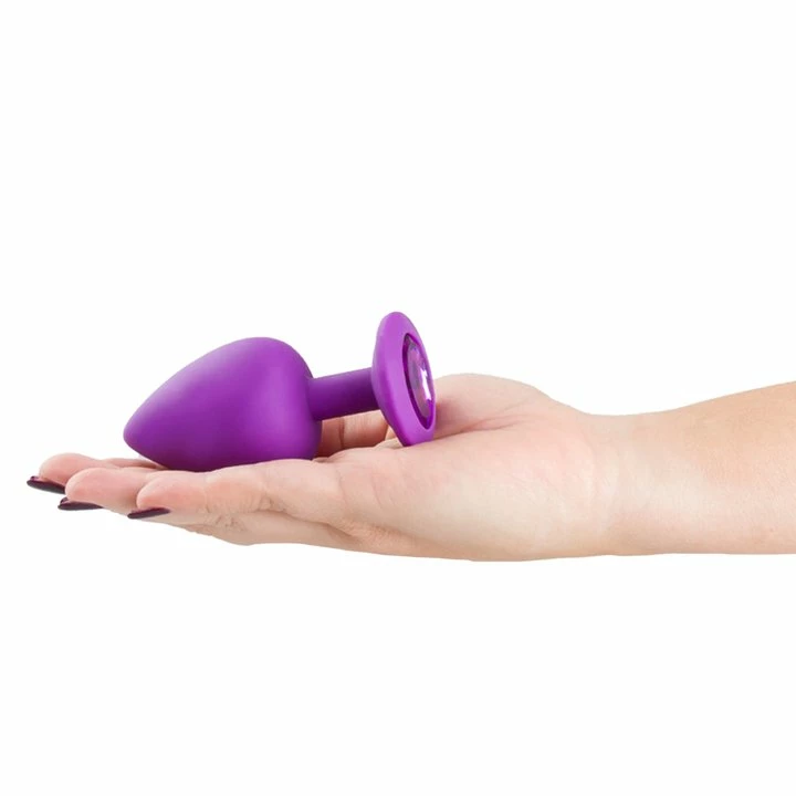 Promo 𧨠Bondara&Sex Bejewelled Purple Silicone Butt Plug ? 2.5, 3 Or 3.5 Inch π 6 Promo 𧨠Bondara&Sex Bejewelled Purple Silicone Butt Plug ? 2.5, 3 Or 3.5 Inch π - Image 4