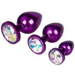 Brand new 🎁 Bondara&Sex Bejewelled Purple Metal Butt Plug ? 3, 3.5 Or 4 Inch 🛒 -Cheap Male Sex Toys Store unnamed file 114