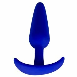 Wholesale 🤩 Bondara Blue Silicone Slim Anchor Butt Plug ? 3, 3.5 Or 4.5 Inch ⌛