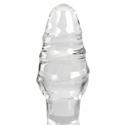 Cheapest 😉 Glacier Glass Textured Dildo And Butt Plug Duo ? 9 Inch ✨ -Cheap Male Sex Toys Store unnamed file 216