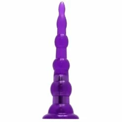 Flash Sale 👍 Bondara&Sex Orgasma Purple Vibrating Butt Plug ⭐