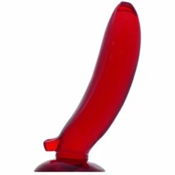 Coupon 🔥 Bondara O-Gasmic Red Jelly Banana Dildo - 6 Inch ⌛