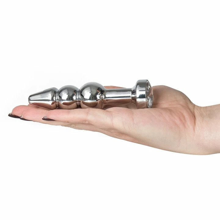 Cheap π Bondara&Sex Bejewelled Metal Double Beaded Butt Plug ? 4.5 Inch π€© 5 Cheap π Bondara&Sex Bejewelled Metal Double Beaded Butt Plug ? 4.5 Inch π€© - Image 3