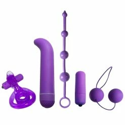 Deals ⭐ Bondara&Sex Night In Essentials 6 Piece Purple Couple's Set ⌛