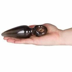 Outlet ✔️ Bondara Translucent Black Anal Finger Plug ? 5.5 Inch 🎁 -Cheap Male Sex Toys Store unnamed file 450