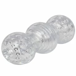 Wholesale 👍 Boss Ice Triple Threat Clear Jelly Masturbator - 6 Inch 🧨