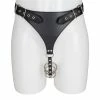 Best Pirce ⭐ Bondara Black Male Chastity Harness With Cock Rings 😍