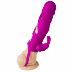 Top 10 ⭐ Bondara Magenta Silicone Vibrating Rabbit Cock Sleeve 🔔 -Cheap Male Sex Toys Store unnamed file 830